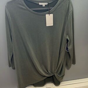 Women’s Green Envelope Tunic
